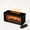 black, variant on Flame Aroma Diffuser with Humidifier - 7 Color Changing LED Lights for Campfire Ambiance, Essential Oil Diffuser for Home, Office & Yoga Meditation