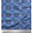 thumbnail image 1 of Soimoi Cotton Voile Fabric Geometric,Paisley & Mandala Artistic Print Sewing Fabric Yard 56 Inch Wide, 1 of 1