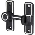 thumbnail image 1 of Cerradura de puerta corrediza de 90 grados con hebilla de puerta sin perforaciones, cerradura de puerta corrediza, cerradura de puerta corrediza, inodoro, inodoro, cerradura de inodoro, 1 of 1