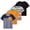 Black 1, variant on Fancifize 4PC Boys Summer Workout Tshirts Casual Loose Crewneck Short Sleeve Tees Kids Dry Fit Running Tops