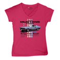 thumbnail image 5 of This Is Mustang Country King of the Road Women's V-Neck T-shirt Legendary Performance Classic American Muscle Licensed Tee, 5 of 7