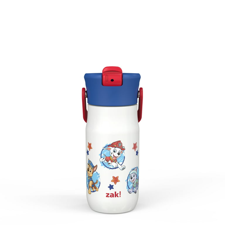 Zak Designs Paw Patrol 14 ounce Kids Stainless Steel Vacuum Insulated Water  Bottle, Chase, Marshall & Friends