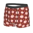 thumbnail image 2 of Haiem Cute Pig with Coins Men's Boxer Briefs, Every Day Comfort Stretch Cotton Moisture-Wicking Underwear-Medium, 2 of 9