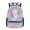 Axolotl Mermaid Scale Print, variant on HUIACONG School Backpack, Shark Splash Attack Polyester Water Proof Kids School Bag Side Pockets Student Backpack for Museum Visits Outdoor Play Outdoor Activities