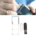thumbnail image 4 of Card Tray Replacement, Accurate Size Fine Workmanship Plastic Dual Sim Card Tray With Eject Pin For Smart Phone Light Blue, 4 of 8