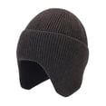 thumbnail image 2 of Men's and Women's Solid Color Autumn and Winter Outdoor Knitted Hats Core Yarn Dome Hats, 2 of 3