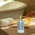 thumbnail image 6 of Nrmrqz Pump Bottle Dispenser 420ml Thick Glass Pump Bottle, Clear Lotion Dispenser for Bathroom Plastic Soap Dispenser, 6 of 6