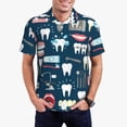 thumbnail image 5 of Wukai Dental Men’s Polo Shirts,Quick-Dry Athletic Shirt,Classic Fit Shirts-Small, 5 of 8