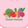 thumbnail image 4 of Inktastic Team Veggie Boys or Girls Baby Bib, 4 of 4