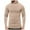 Beige, variant on Men's Compression Shirts Long Sleeve Athletic T Shirt Workout Running Tops Gym Undershirts Baselayers Coffee,XXL
