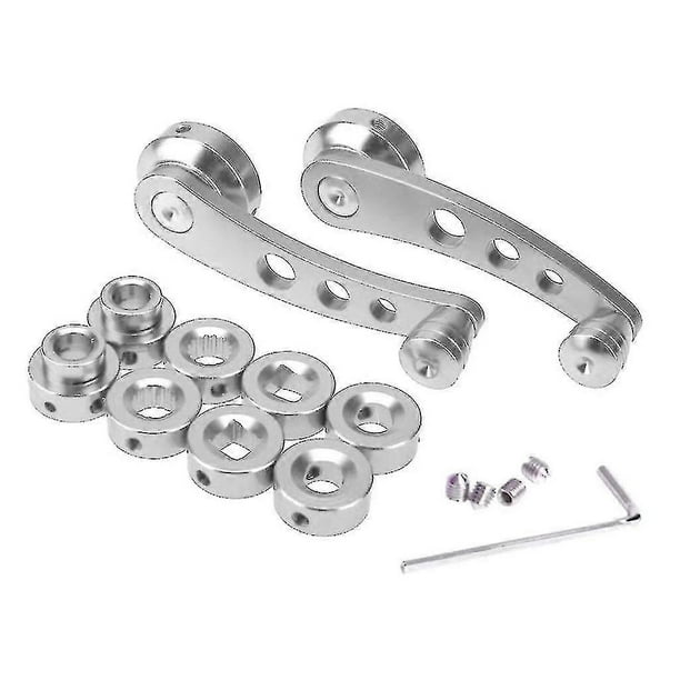 manivelas universales de aluminio para ventanas de camionetas, herramientas para puertas de camionetas s202412246392
