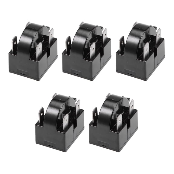 5 Pcs 15 Ohm 4-Pin Refrigerator PTC Starter Relay