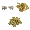 thumbnail image 1 of 150 Piezas De Dijes Espaciadores De Elefante Para Hacer Joyas Sunnimix Cuentas de elefante, 1 of 8