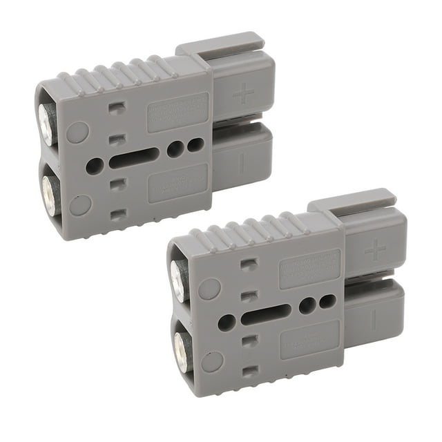 Battery Disconnect Connector, Power Quick Connect Plug Insulating Shell High Temperature Resistant With Copper Terminals For Winches Trailers
