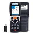 thumbnail image 1 of Wireless Barcode Scanner - Handheld Inventory Scanner Data Collector with 2.4GHz RF Transceiver for Warehouse & Bookstore Management (N4-2D-Blue), 1 of 8