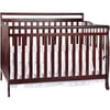 Liberty 5-in-1 Convertible Crib Cherry