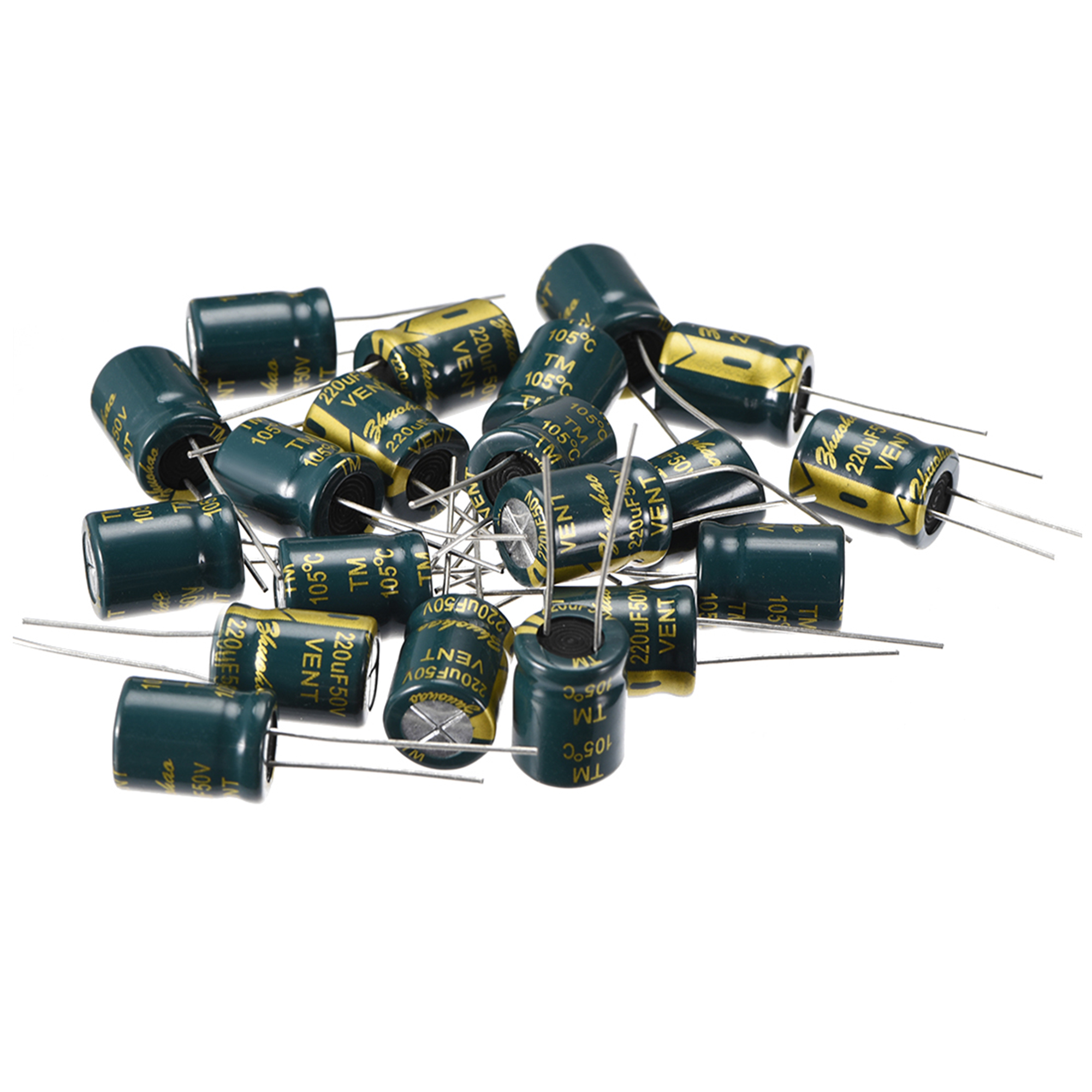 Aluminum Radial Electrolytic Capacitor 2uf 50v Life 10x13 Mm pcs Walmart Com Walmart Com
