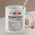 thumbnail image 4 of Mom Nutrition Facts Cup Mugs, Mothers Day Gifts, Mom Birthday Gifts from Daughter, 4 of 4