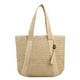thumbnail image 1 of Bolsas Playa Bolso Tejido Paja Con Carcasas Colgantes Panadera Borla, 1 of 9