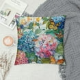 thumbnail image 2 of ARISTURING  Square Throw Pillow Covers Beautiful Floral Butterfly Flowers Design Pillow Cases Decorative for Home Bedroom Sofa Pillowcases Standard, 2 of 5