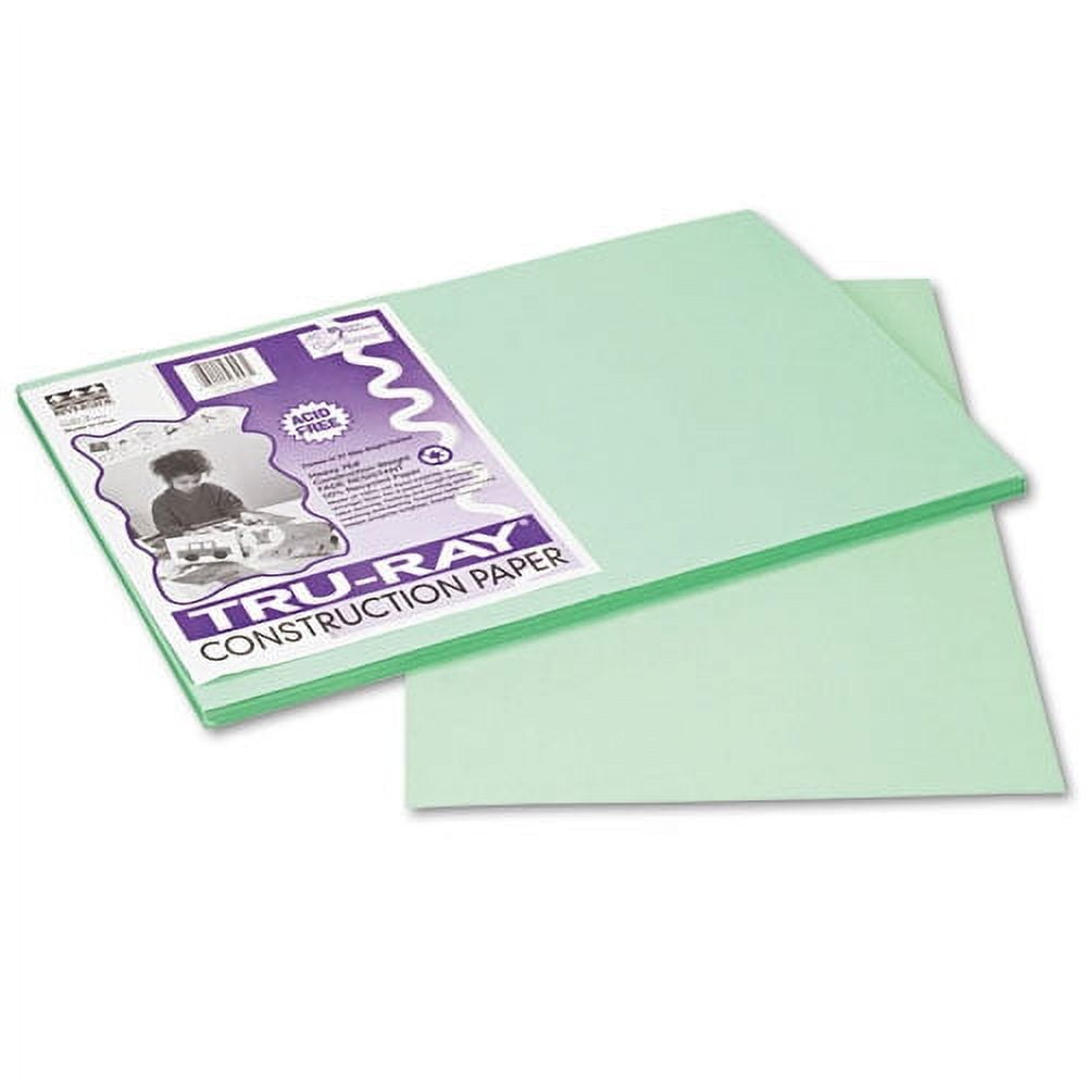 Colorations® Holiday Green 12 x 18 Heavyweight Construction Paper Holiday  Green Color