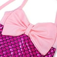 thumbnail image 6 of WUXIAN Baby Girls Swimwear One Piece Bathing Suit Bow Bikini Tankini Infant Swimwear With Hat Swimsuit,Hot Pink,12-24 Months, 6 of 8