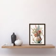 thumbnail image 2 of Flower Bouquet in a Floral Design Ceramic Teapot Artwork Framed Wall Art Print A4, 2 of 4