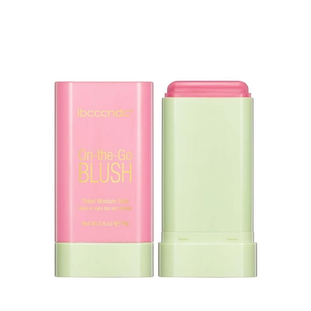 MultiUse Makeup Blush Stick Solid Moisturizer Stick Shadow Lips Cheek Blusher Pink Red