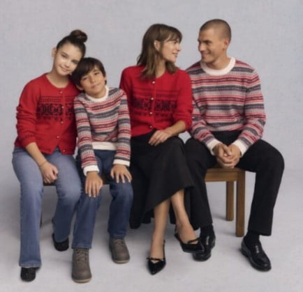 Free Assembly Matching Dog Sweater, Sizes XS-XXL