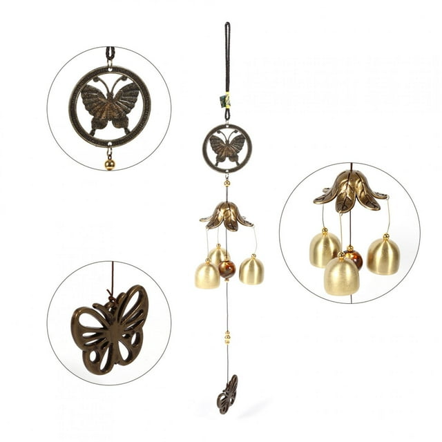 Windbell, Campanillas de Viento, Puerta de Decretació de Mariposa Colgante para Escupares de la Oficina Decretación de Jardín Al Aire Libre