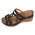 thumbnail image 1 of DAFEI Sandales d'Été pour Femmes Chaussures d'Été pour Dames Pantoufles Compensées pour Femmes Sandales Bohèmes Chaussures de Mode Sandales Habillées pour Femmes, 1 of 7