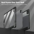 thumbnail image 3 of Hybrid Slim Case for iPad Pro 11-inch 4th Gen 2022 / 3rd Gen  2021 / 2nd eration 2020- Fintie [Built-in Pencil Holder] Shockproof Cover w/Clear Transparent Back Shell, 3 of 6