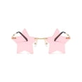 thumbnail image 1 of Irregular Shape Retro Sunglasses Glasses Eyewear Shades Vintage Irregular Unisex, 1 of 2