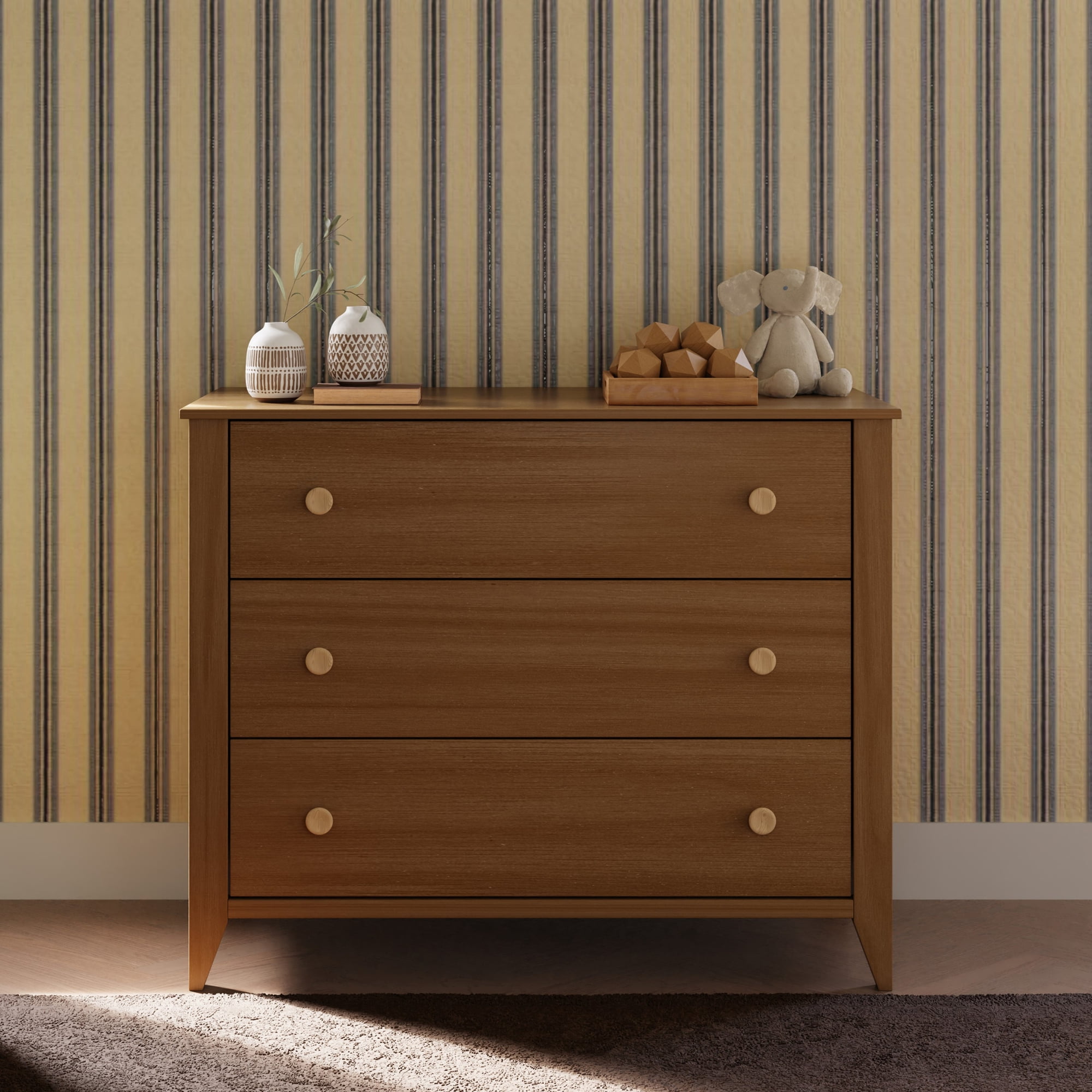 Babyletto Sprout 3-Drawer Compact Changer Dresser with Removable Changing Tray (42")