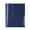 Z2-Dark Blue, variant on Pastel Folders, Two-Pocket-Folders with 3 Prongs, Letter Size Plastic Folders with Pockets and Prongs, Poly Plastic Folders