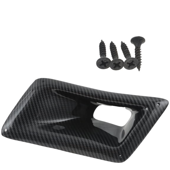 Front Bumper Carbon Fiber style Air Vent Intake Duct Left for Nissan 350Z Z33