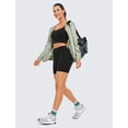 thumbnail image 3 of Shorts CRZ YOGA Butterluxe tiro alto con bolsillos 13 cm negro XL, 3 of 5