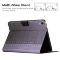 thumbnail image 5 of Dteck for iPad 10th Generation Case 2022, iPad 10th Gen 10.9 inch Protective Cover with Card Slots, Multi-Angle Viewing Stand, PU Leather Folio Case Auto Wake Sleep Smart Cover, Gray, 5 of 7