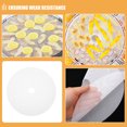 thumbnail image 2 of MOVTOTOP 5 Pcs Feuilles Rondes de Déshydrateur de Fruits en Plastique de Qualité Alimentaire Antiadhésifs Réutilisables, 2 of 8