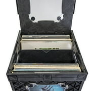 UbeCube CrateVinyl™ Stackable Vinyl Record Storage Cube with Divider and Transparent Panels