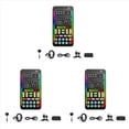 thumbnail image 4 of 3X I9 Kit Completo de Cambiador de Voz Múltiples Efectos de Audio Bluetooth Tarjetas de Sonido en Herramienta de Micrófono de Tarjeta de Sonido en Portátil Ultrafina, 4 of 5