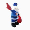thumbnail image 2 of Chicago Cubs 7' Inflatable Santa, 2 of 5