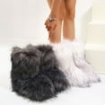 thumbnail image 3 of Cozy Women's Mid-Calf Snow Boots with Plush Faux Fur Lining for Warmth and Comfort, 3 of 11