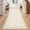 Beige, variant on GlowSol Yellow Brown Runner Rug 2x6, Washable Indoor Carpet, Non-Slip Faux Wool Hallway Runner, Modern Entryway Rug for Bedroom Living Room