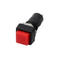thumbnail image 3 of 10 Pcs Red Momentary Square Push Button Switch NO SPST  250V 3A, 3 of 5