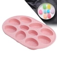 thumbnail image 3 of Molde Multifuncional Huevo De Pascua En Forma De Pastel Molde De Silicona Chocolate DIY Molde Para Hornear Accesorio Rosa, 3 of 7