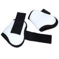 thumbnail image 1 of Équipement Équestre, 2pcs Cheval Blanc Jump Cheval Jambe Soutien Cheval Chaussure Wrap Performance Haut de Gamme, 1 of 10