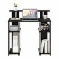 thumbnail image 6 of Furinno JAYA Simple Design Computer Writing Desk in White Stainless Steel Tubes, 6 of 6