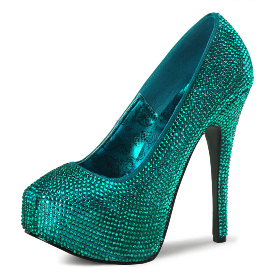 turquoise pumps heels