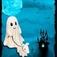 thumbnail image 5 of Ghost Walking Dog Statue,Halloween Ghost Walking Dog Statue,Ghost Walking His Ghost Dog Halloween Ghost Dog Statues Spooky Ghost Dog Halloween Figurine Home Tabletop Decorations,Halloween Figurines, 5 of 7